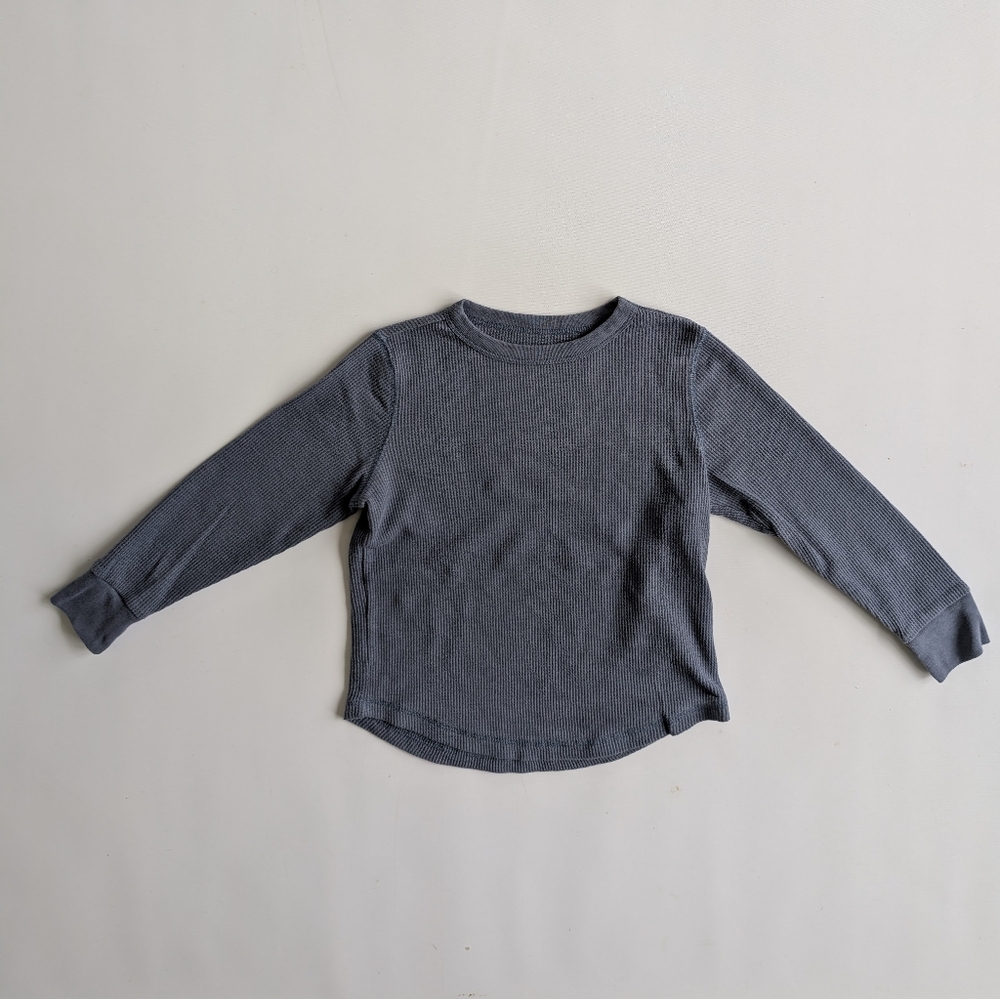 Old Navy Kids Long Sleeve Waffle Knit Thermal Shirt